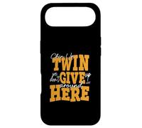 Graphisme Orange Chin Up Twin Orange Coque pour iPhone Air