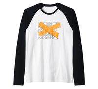 Graphisme Orange « Orange Not Over Here » Manche Raglan