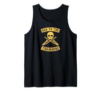 Graphisme Pun Skull de Bad to The Trombone Débardeur