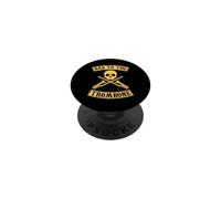 Graphisme Pun Skull de Bad to The Trombone PopSockets PopGrip Adhésif