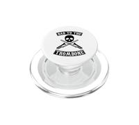 Graphisme Pun Skull de Bad to The Trombone PopSockets PopGrip pour MagSafe