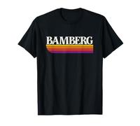 Graphisme rétro Bamberg Allemagne - Bamberg Bayern Deutschland T-Shirt