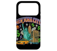 Graphisme rétro de Style Bootleg de New York Coque pour iPhone 17 Pro