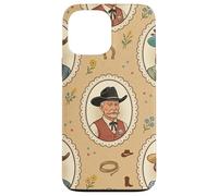 Graphisme rétro de Western Cowboy Americana Ranch Coque pour iPhone 13 Pro Max