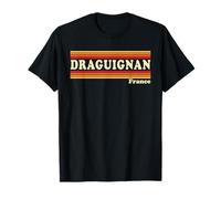 Graphisme rétro Draguignan France des années 80 T-Shirt
