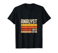 Graphisme rétro en édition limitée Funny Analyst Saying T-Shirt