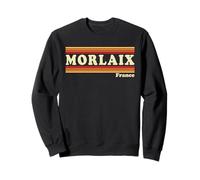 Graphisme rétro Morlaix France des années 80 Sweatshirt