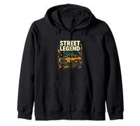 Graphisme rétro Street Legend Muscle Car Sweat à Capuche