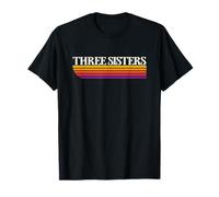 Graphisme rétro Three Sisters Oregon - Three Sisters Or T-Shirt