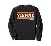 Graphisme rétro Vienne France des années 80 Sweatshirt