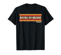 Graphisme rétro Vintage des années 80 à Bourg-en-Bresse, France T-Shirt