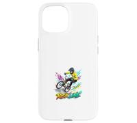 Graphisme Risk Line BMX Rider Extreme Freestyle Coque pour iPhone 15