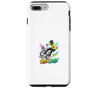 Graphisme Risk Line BMX Rider Extreme Freestyle Coque pour iPhone 7 Plus/8 Plus