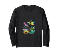 Graphisme Risk Line BMX Rider Extreme Freestyle Manche Longue