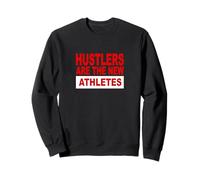 Graphisme Rouge « Les arnaqueurs sont Les athlètes » Sweatshirt