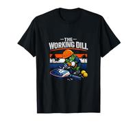 Graphisme Sportif rétro The Working Dill Pickleball T-Shirt