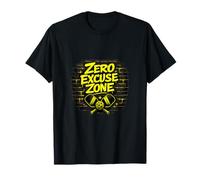 Graphisme Sportif rétro Zero Excuse Zone Pickleball T-Shirt