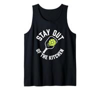 Graphisme « Stay Out of The Kitchen Pickleball Paddle Sports » Débardeur
