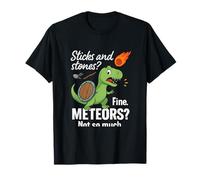 Graphisme Sticks Stones Meteors T-Rex Dino Impact T-Shirt
