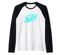 Graphisme Turquoise « I Ain't Sorry » en Turquoise Manche Raglan