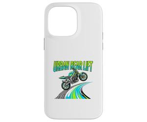Graphisme Urban Rear Lift Street Bike Rider Coque pour iPhone 14 Pro Max