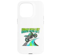 Graphisme Urban Rear Lift Street Bike Rider Coque pour iPhone 15 Pro