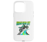 Graphisme Urban Rear Lift Street Bike Rider Coque pour iPhone 15 Pro Max