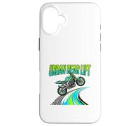 Graphisme Urban Rear Lift Street Bike Rider Coque pour iPhone 16 Plus