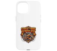 Graphisme Urban Rider de Street Bike Syndicate Coque pour iPhone 15