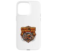 Graphisme Urban Rider de Street Bike Syndicate Coque pour iPhone 15 Pro Max