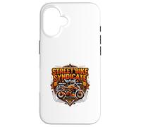 Graphisme Urban Rider de Street Bike Syndicate Coque pour iPhone 16