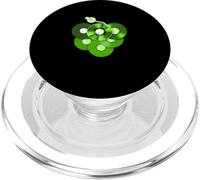 Graphisme vert Green For The Record V2 PopSockets PopGrip pour MagSafe
