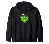 Graphisme vert Green For The Record V2 Sweat à Capuche