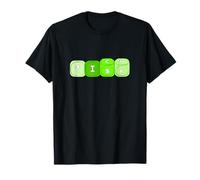 Graphisme vert Green Risk It For The Riches T-Shirt