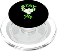 Graphisme Vert Green Stay Fly PopSockets PopGrip pour MagSafe