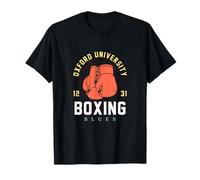Graphisme Vintage du Club de Boxe et Blues de l'université d'Oxford T-Shirt