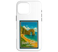 Graphisme Vintage Durdle Door Jurassic Coast Dorset England Coque pour iPhone 16 Pro Max