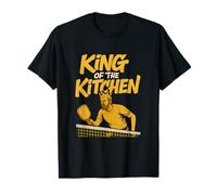 Graphisme vintage King of the Kitchen Pickleball T-Shirt