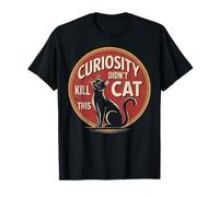 Graphisme Vintage La curiosité n'a Pas tué ce Chat T-Shirt