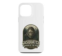 Graphisme Vintage Sasquatch Guardian Peaks du Nord-Ouest du Pacifique Coque pour iPhone 13 Pro Max