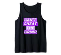 Graphisme violet « Can't Cheat The Grind » Débardeur