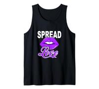 Graphisme violet Spread All The LOVE Débardeur