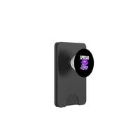 Graphisme violet Spread All The LOVE PopSockets PopWallet pour MagSafe