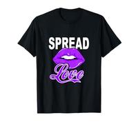 Graphisme violet Spread All The LOVE T-Shirt