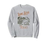 Graphisme western vintage texan rétro Armadillo Sweatshirt