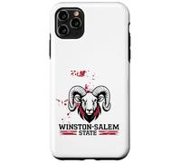 Graphisme WSSU Graffiti Rams de l'État de Winston-Salem Coque pour iPhone 11 Pro Max