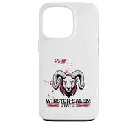 Graphisme WSSU Graffiti Rams de l'État de Winston-Salem Coque pour iPhone 13 Pro