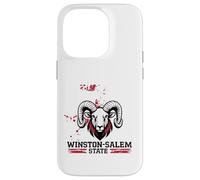 Graphisme WSSU Graffiti Rams de l'État de Winston-Salem Coque pour iPhone 14 Pro