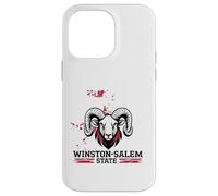 Graphisme WSSU Graffiti Rams de l'État de Winston-Salem Coque pour iPhone 14 Pro Max