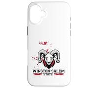 Graphisme WSSU Graffiti Rams de l'État de Winston-Salem Coque pour iPhone 16 Plus